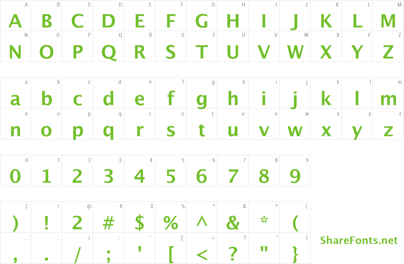 Webfont Webfont